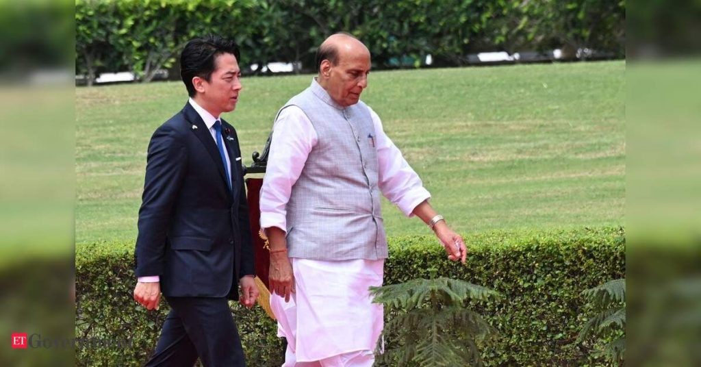 Rajnath Singh and Shinjiro Koizumi Strengthen India-Japan Defence Partnership with Maritime Pact, ETGovernment