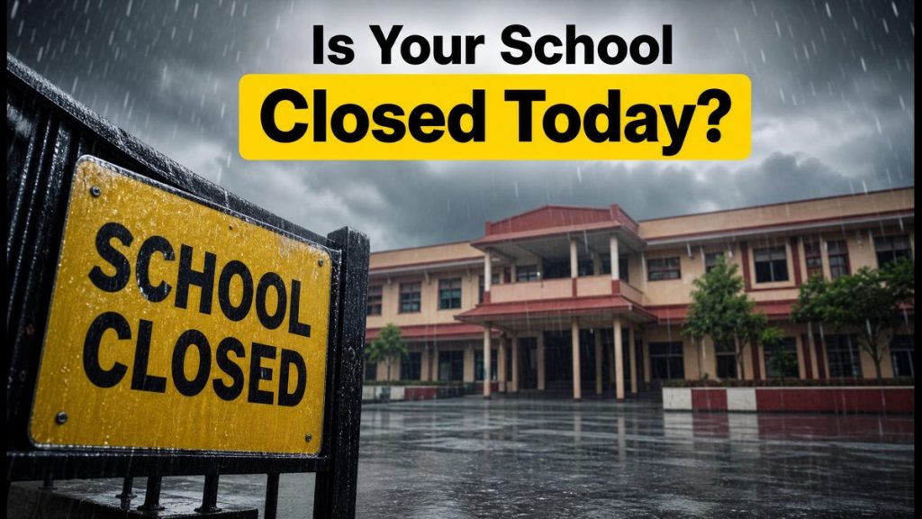 School Holiday Update August 12 2026: Are Schools Closed Due To Heavy Rain In Your District? School Holiday Update August 12 2026: Are Schools Closed Due To Heavy Rain In Your District?