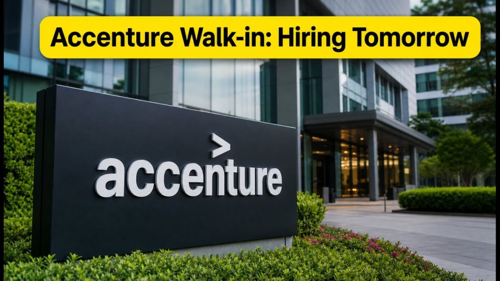 Accenture Walk-in Drive September 18: Mumbai Hiring Details, Eligibility, And Interview Tips 2026