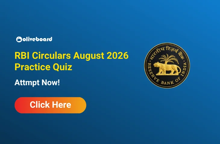 Attempt RBI Circulars August 2026 Practice Quiz & Download PDF Attempt RBI Circulars August 2026 Practice Quiz & Download PDF
