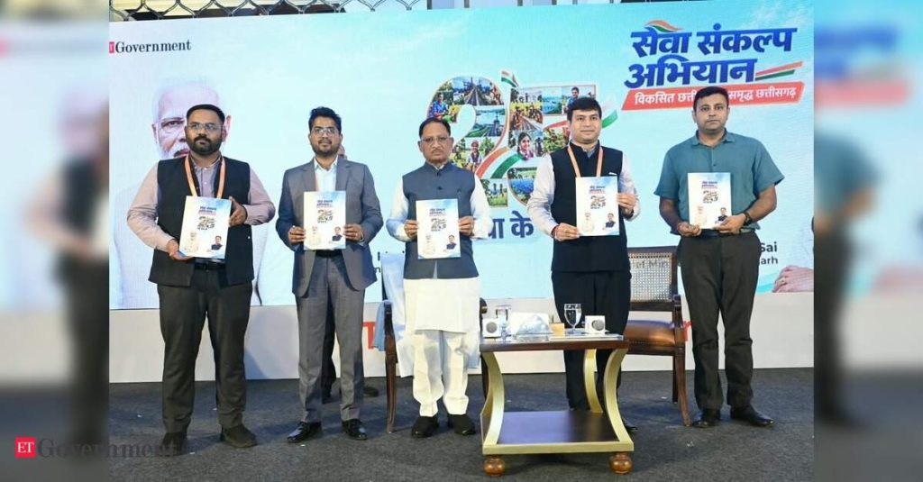 Chief Minister Vishnu Deo Sai Reveals Vision for Viksit Chhattisgarh 2047 at ‘Seva Sankalp’ Dialogue, ETGovernment Chief Minister Vishnu Deo Sai Reveals Vision for Viksit Chhattisgarh 2047 at 'Seva Sankalp' Dialogue, ETGovernment