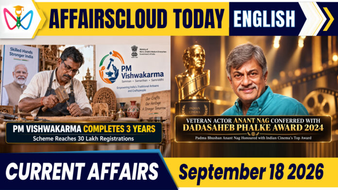 Current Affairs 18 September 2026 Current Affairs 18 September 2026
