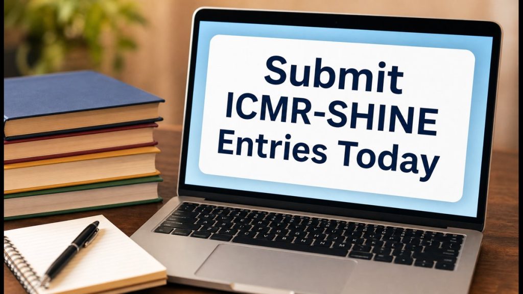 ICMR-SHINE Competition Deadline 2026: Essential Guide For Schools To Submit Student Entries Via UDISE Portal Today ICMR-SHINE Competition Deadline 2026: Essential Guide For Schools To Submit Student Entries Via UDISE Portal Today