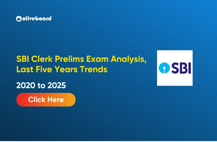 SBI Clerk Prelims Exam Analysis, Last Five Years Trends (2020-2025) SBI Clerk Prelims Exam Analysis, Last Five Years Trends (2020-2025)