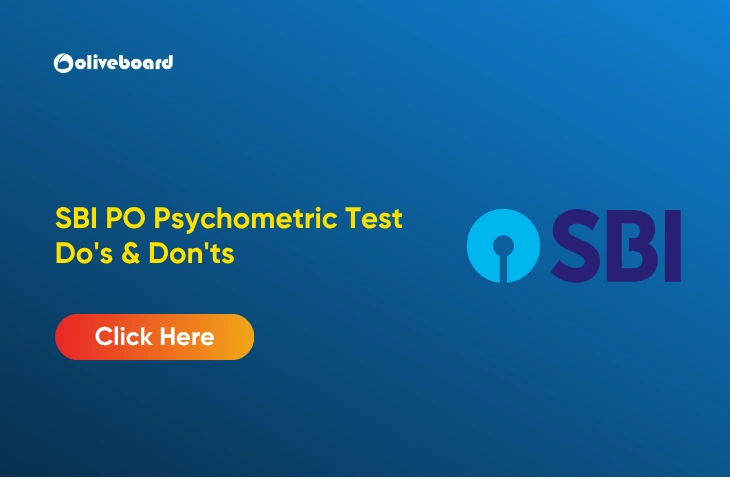 SBI PO Psychometric Test Do’s & Don’ts 2026 SBI PO Psychometric Test Do's & Don'ts 2026