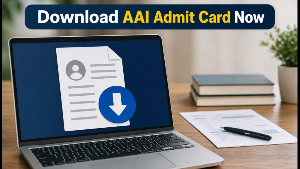AAI Admit Card 2026: Download Hall Ticket, Check Exam Dates, And Verify Post Codes For Oct 21 & 26