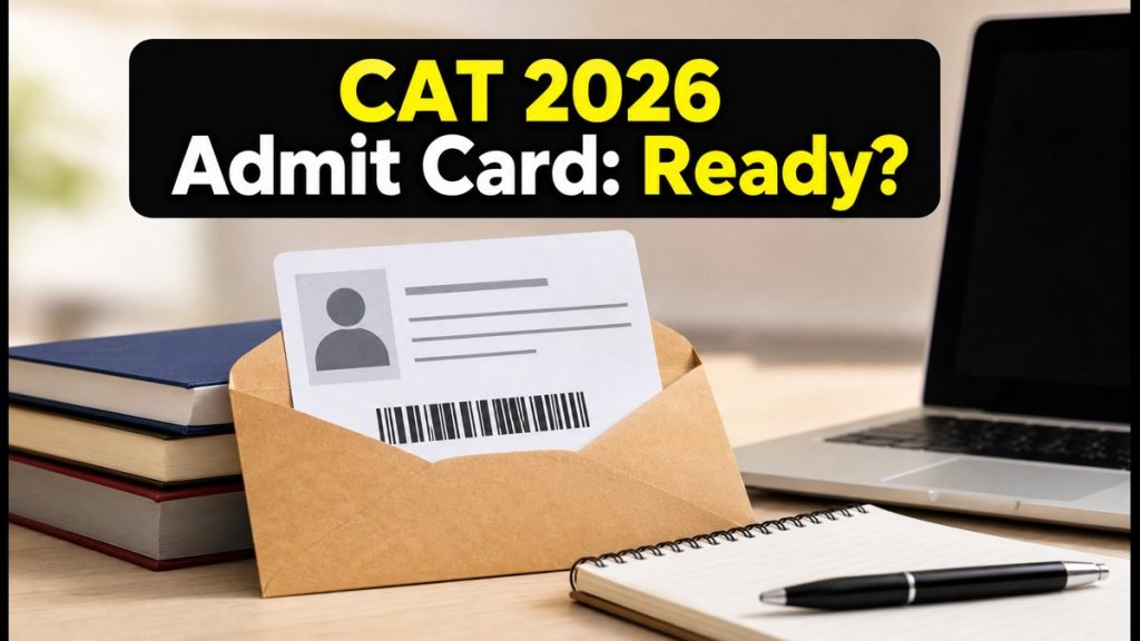 CAT 2026 Admit Card Release Date: How To Download, Exam Day Rules, And Essential Checklist For Aspirants CAT 2026 Admit Card Release Date: How To Download, Exam Day Rules, And Essential Checklist For Aspirants