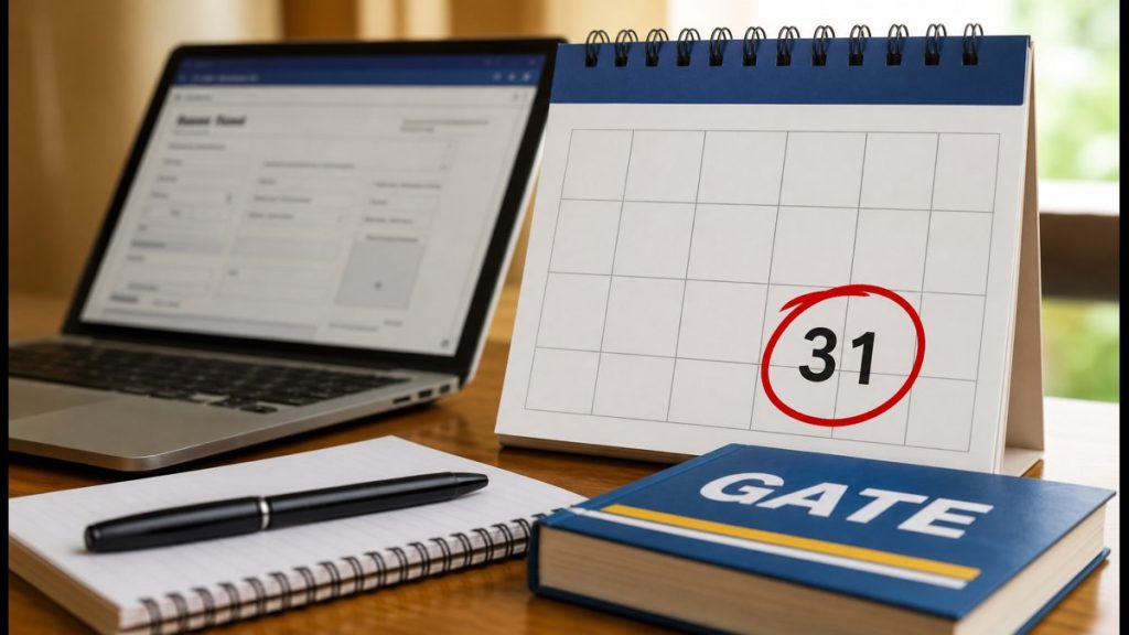 GATE 2027 Scrutiny Deadline Extended: How To Fix Application Defects Before October 31, 2026 GATE 2027 Scrutiny Deadline Extended: How To Fix Application Defects Before October 31, 2026