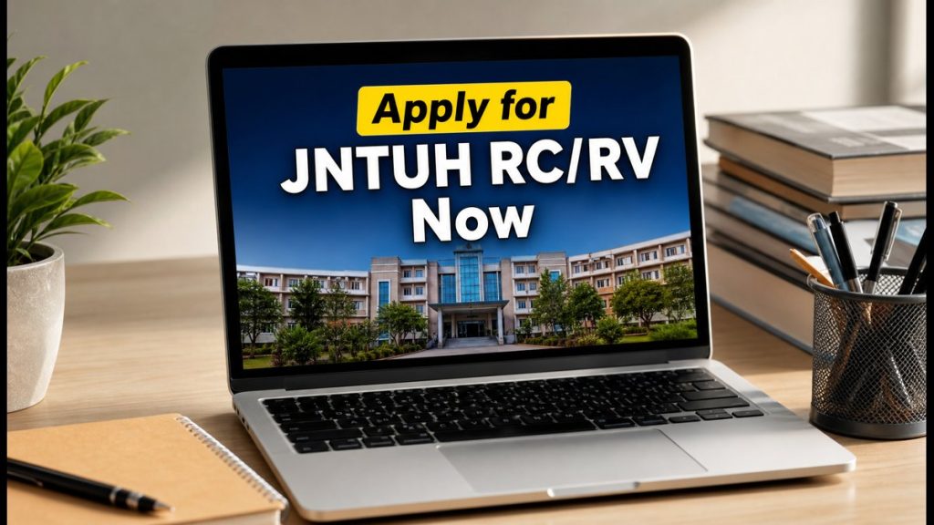 JNTUH RC/RV 2026: Step-by-Step Guide To Apply Online, Fees, And Last Date For B.Tech Results