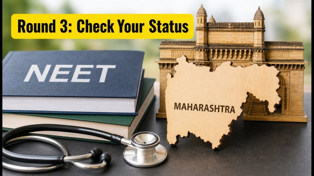 Maharashtra NEET UG Round 3 Merit List 2026: Final Dates, Seat Matrix, And Document Checklist Maharashtra NEET UG Round 3 Merit List 2026: Final Dates, Seat Matrix, And Document Checklist