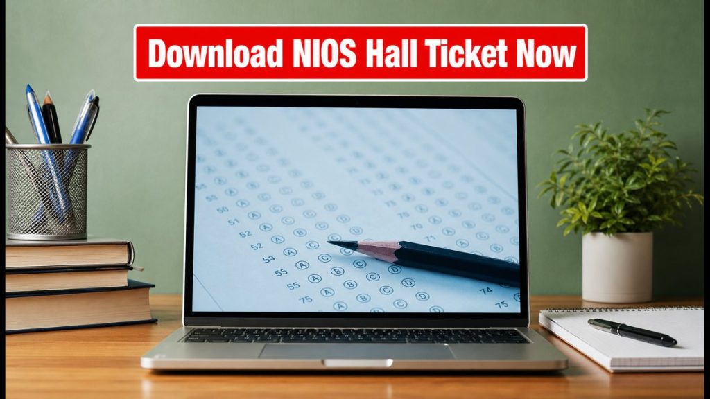 NIOS Hall Ticket 2026: Download Class 10 & 12 Admit Card, Exam Dates, And Guidelines