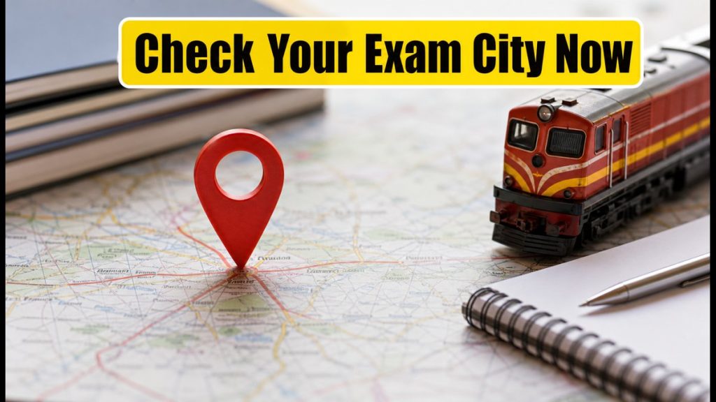 RRB ALP City Slip 2026: Check Exam Date, Shift, And Admit Card Details RRB ALP City Slip 2026: Check Exam Date, Shift, And Admit Card Details